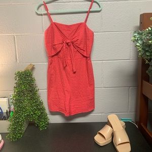 Hot pink summer romper!